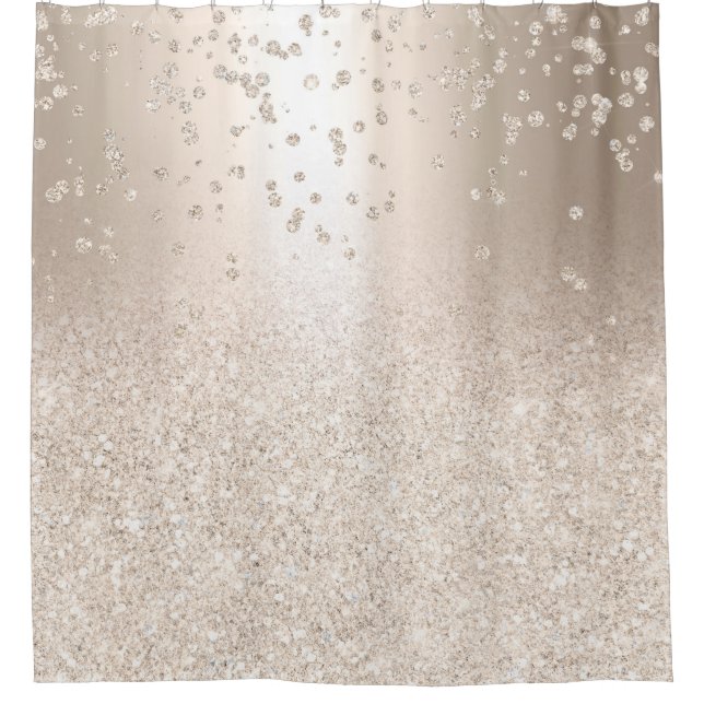 Rideaux De Douche Paillettes ombre (Devant)