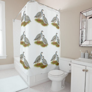 Rideaux De Douche Paire de perdrix de Chukar