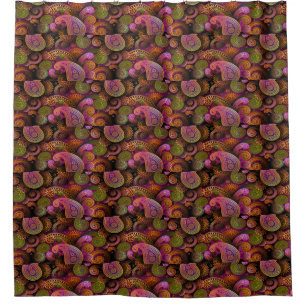 Rideaux De Douche Paisley Purple