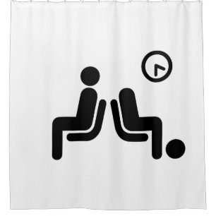 Rideaux De Douche Panneau d'attente long