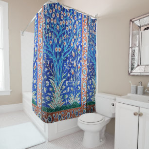 Rideaux De Douche panneau iznik Vintage