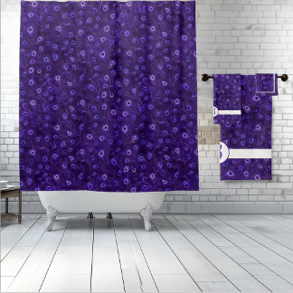 Rideaux De Douche Paradis du paon pourpre