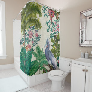 Rideaux De Douche Paradise Chinoiserie