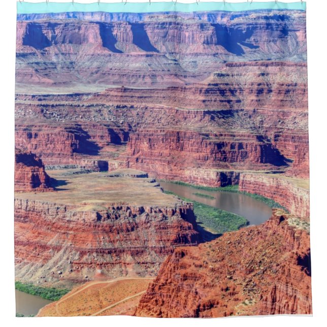 Rideaux De Douche Parc d'état des chevaux morts Moab Utah (Devant)