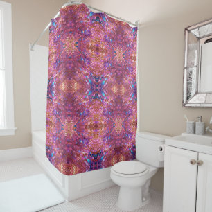 Rideaux De Douche Parties scintillant Populaire Opal Holographic Col