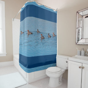 Rideaux De Douche Pas de canards en caoutchouc