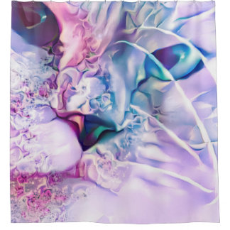 Rideaux De Douche Pastel Cat Dreamscape