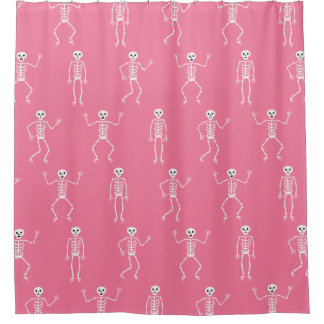 Rideaux De Douche Pastel enchanté Spooktaculaire Halloween rose