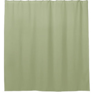 Rideaux De Douche Pastel Sage Vert Couleur Solide Paires À SW 6430