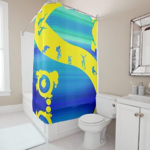 Rideaux De Douche Patineur