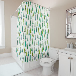 Rideaux De Douche Patters de Trees  