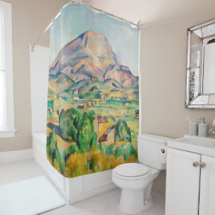 Rideaux De Douche Paul Cezanne - Mont Sainte-Victoire