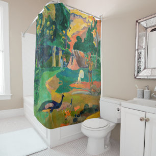 Rideaux De Douche Paul Gauguin - Paysage aux paions / Matamoe