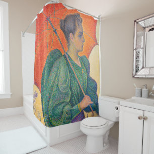 Rideaux De Douche Paul Signac - Femme avec un parasol