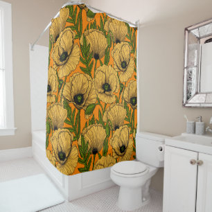 Rideaux De Douche Pavot jaune