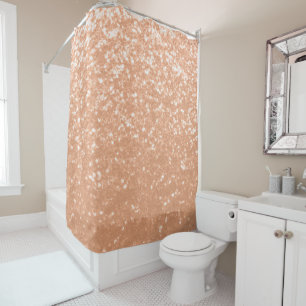 Rideaux De Douche Peacher mousseux couleur de l'année 2024