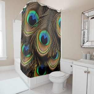 Rideaux De Douche Peacock Love
