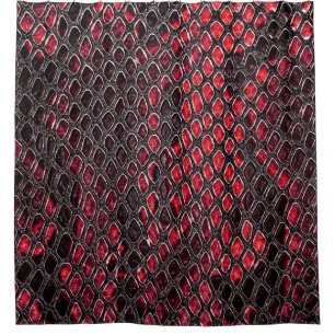 Rideaux De Douche Peau de serpent : arrière - plan abstrait.