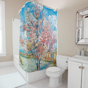 Rideaux De Douche Pêche à fleurs, Van Gogh
