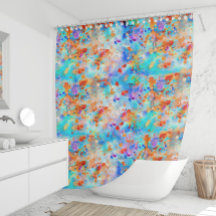 Peinture de peinture arc-en-ciel de couleur vive A