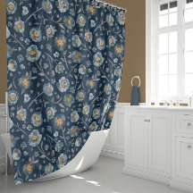 Pépites bleu Floral