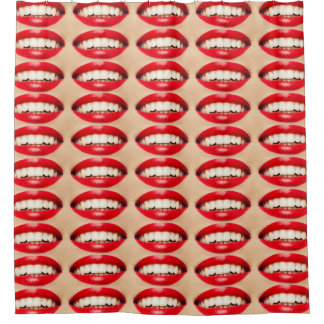 Rideaux De Douche Perfect Smile Femme Fatale Pop-art