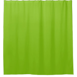 Rideaux De Douche Perroquet massif de couleur claire vert citron