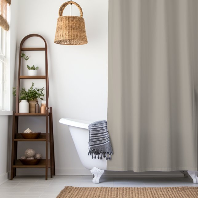 Rideaux De Douche Personnaliser de couleur grise (Créateur téléchargé)