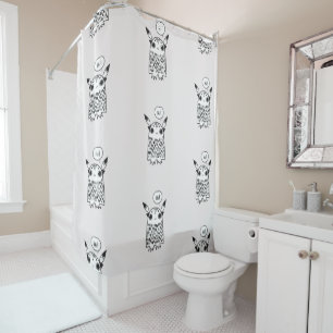 Rideaux De Douche Petit monstre mignon