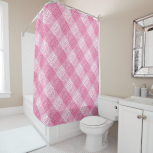 Rideaux De Douche Petite Mlle Princesse Joli En Motif rose