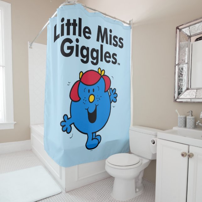 Rideaux De Douche Petite petite Mlle Giggles Likes To Laugh de la (En situation)