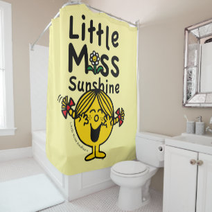 Rideaux De Douche Petite petite Mlle Sunshine Laughs de la Mlle