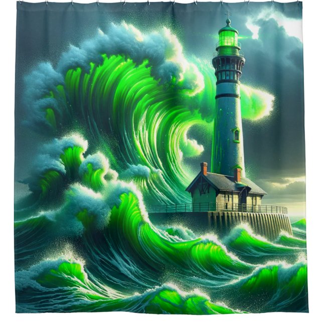 Rideaux De Douche Phare (Devant)