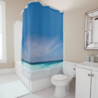 Rideaux De Douche Photo de plage