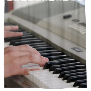 Rideaux De Douche Piano cool