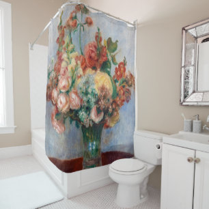 Rideaux De Douche Pierre-Auguste Renoir - Fleurs dans un Vase