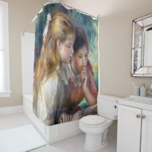 Rideaux De Douche Pierre-Auguste Renoir - Lecture