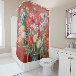 Rideaux De Douche Pierre-Auguste Renoir - Tulip Bouquet