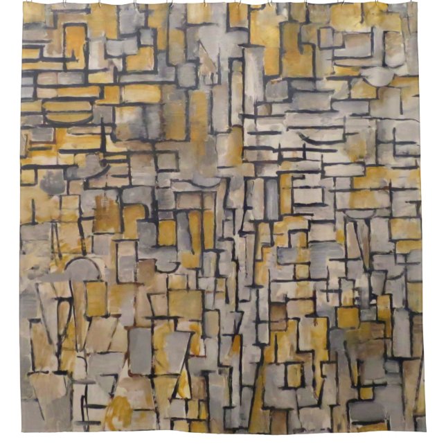 Rideaux De Douche Piet Mondrian Tableau No 2 Composition No VII 1913 (Devant)