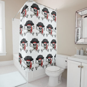 Rideaux De Douche Pirate