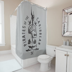 Rideaux De Douche Pirates des Caraïbes 5  Conserver Au Code