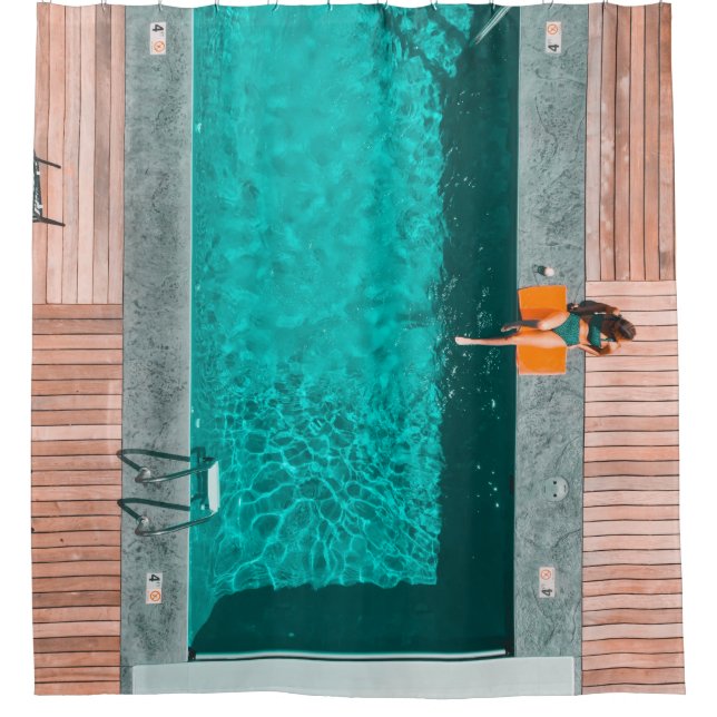 Rideaux De Douche Piscine extérieure (Devant)