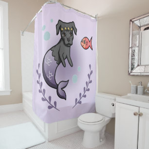Rideaux De Douche Pitbull 2 de sirène