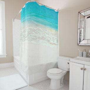 Rideaux De Douche Plage tropicale de PixDezines