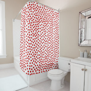 Rideaux De Douche Points rouges