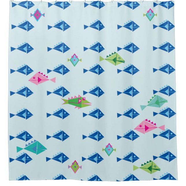 Rideaux De Douche Poisson poisson (Devant)