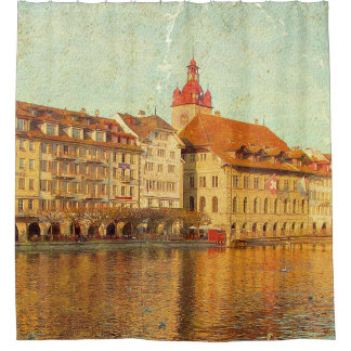 Rideaux De Douche Polaroids from Lucerne