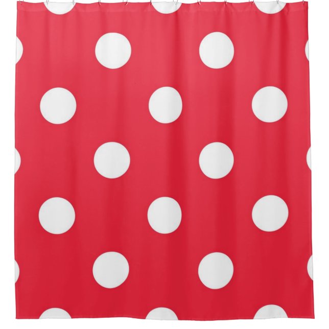 Rideaux De Douche Polka dot (Devant)