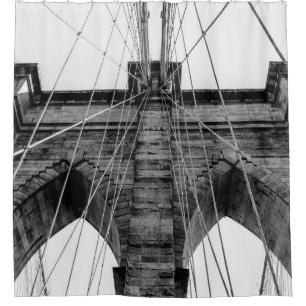Rideaux De Douche Pont de New York City Brooklyn