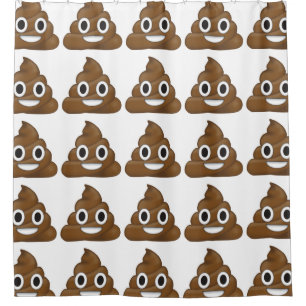 Rideaux De Douche Poop émoji